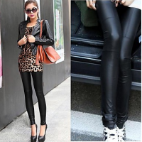 PANTALONES LEGGINGS NEGRO (TALLA ONE-SIZE)